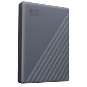 WD My Passport Works with USB-C 4TB (그레이) 파우치포함