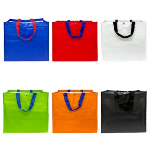 무지 타포린백 중형 마트가방 쇼핑백 인쇄제작가능