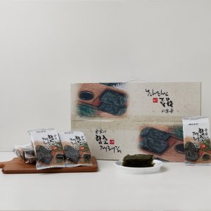 김가네 함초 재래김 조미김 맛있는 도시락 김 27봉 3봉x9묶음