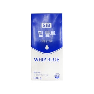 [DA] 냉장 선인 휩블루 가당 휘핑크림 아이스박스포장 1kg