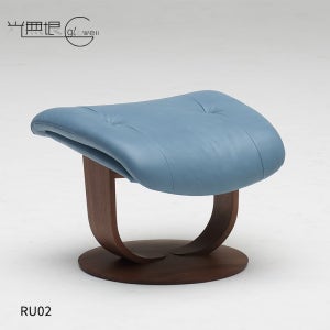 항공기 일등석 발판 퍼스트 클래스 가죽 스툴 신발장 의자