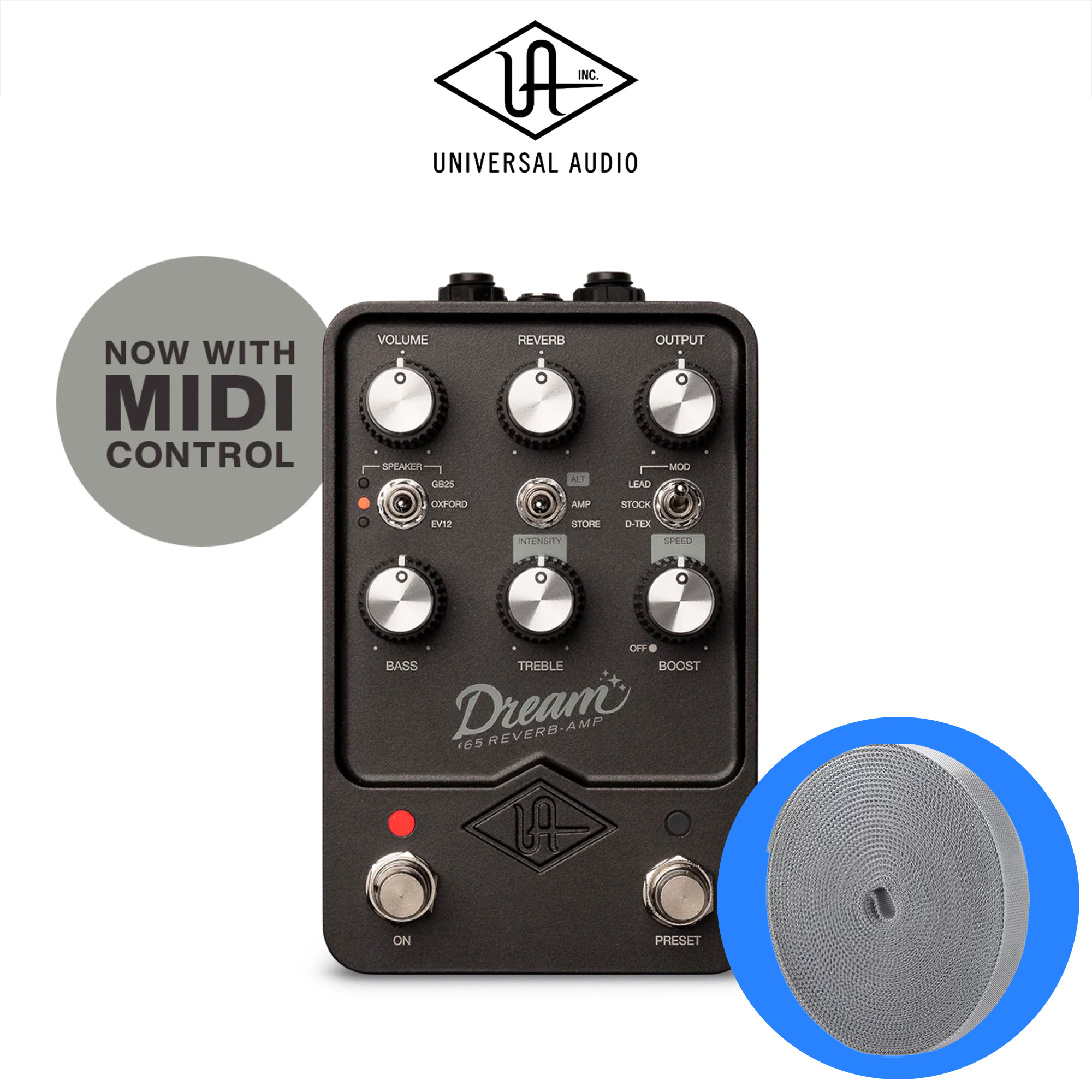 Universal Audio UAFX Dream 65 Reverb 드림 앰프 기타 이펙터 페달 ua