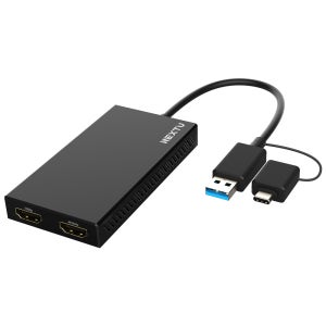 USB 3.0 C타입 to HDMI 2포트 노트북 듀얼 트리플 모니터 디스플레이 어댑터