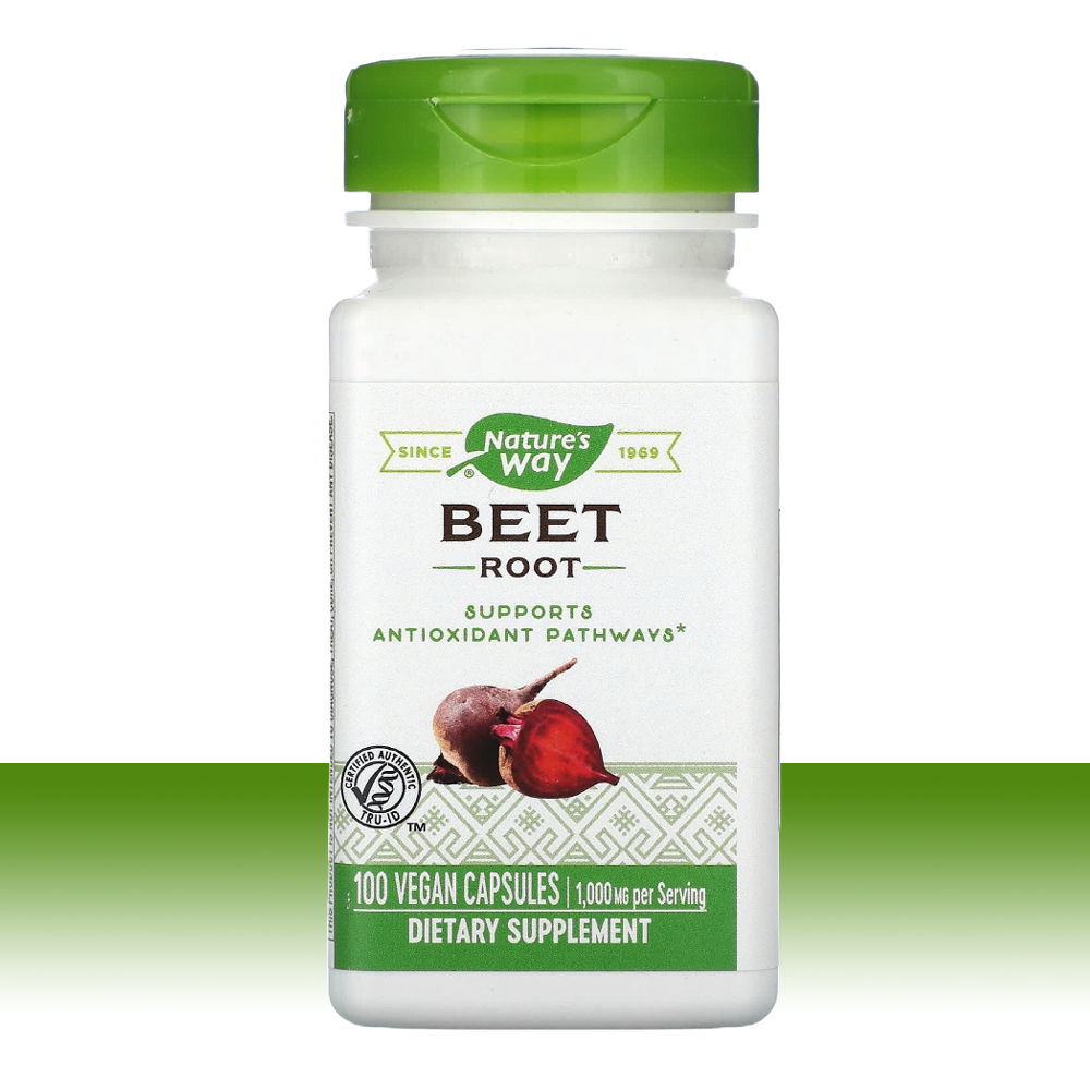 <b>네이쳐스웨이</b> 비트뿌리 1000mg Beet Root 100캡슐