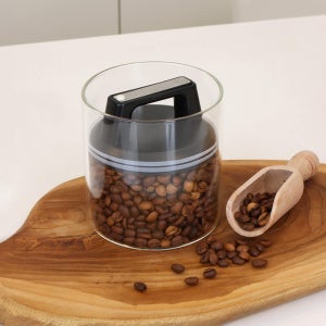 원두보관용기 밀폐 유리병 내열용기 캐니스터 원두보관통 900ml