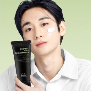 [모공팩] 포엘리에 옴므 클레이 팩 클렌저 200ml 트러블 완화 모공 축소 블랙헤드 케어
