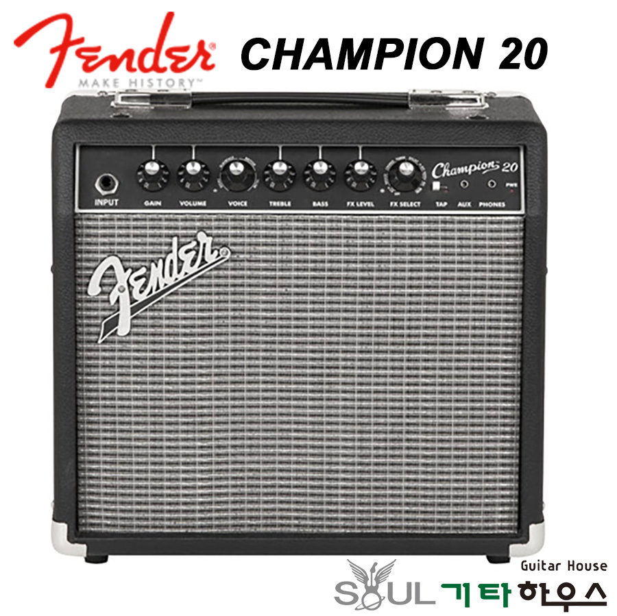 Fender 팬더 일렉기타 앰프 챔피언 Fender CHAMPION 20