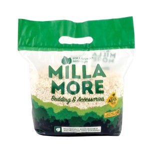 밀라모어 소프트 베딩 700g 앵무새 햄스터 소동물 바닥제 톱밥 베딩 천연 먼지제로 악취흡수 새용품 앵무새용품