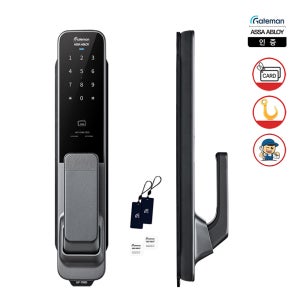 [엑세스팩 이벤트]전국설치 게이트맨 GP-700D 후크타입 푸시풀도어락 1초잠김 카드키 디지털도어락-인증점