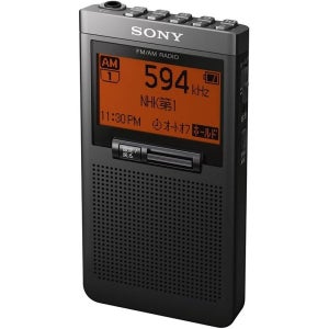 소니 PLL 신디사이저 휴대용 라디오 SRF-T355
