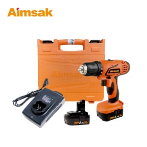 아임삭 전동 드라이버 충전드릴 14.4V 2.0Ah 세트 AD 314R