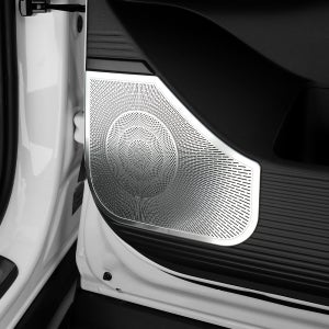 싼타페 MX5 튜닝 용품 도어스피커 커버 몰딩