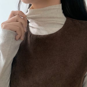 여성목티 반폴라티 반목티