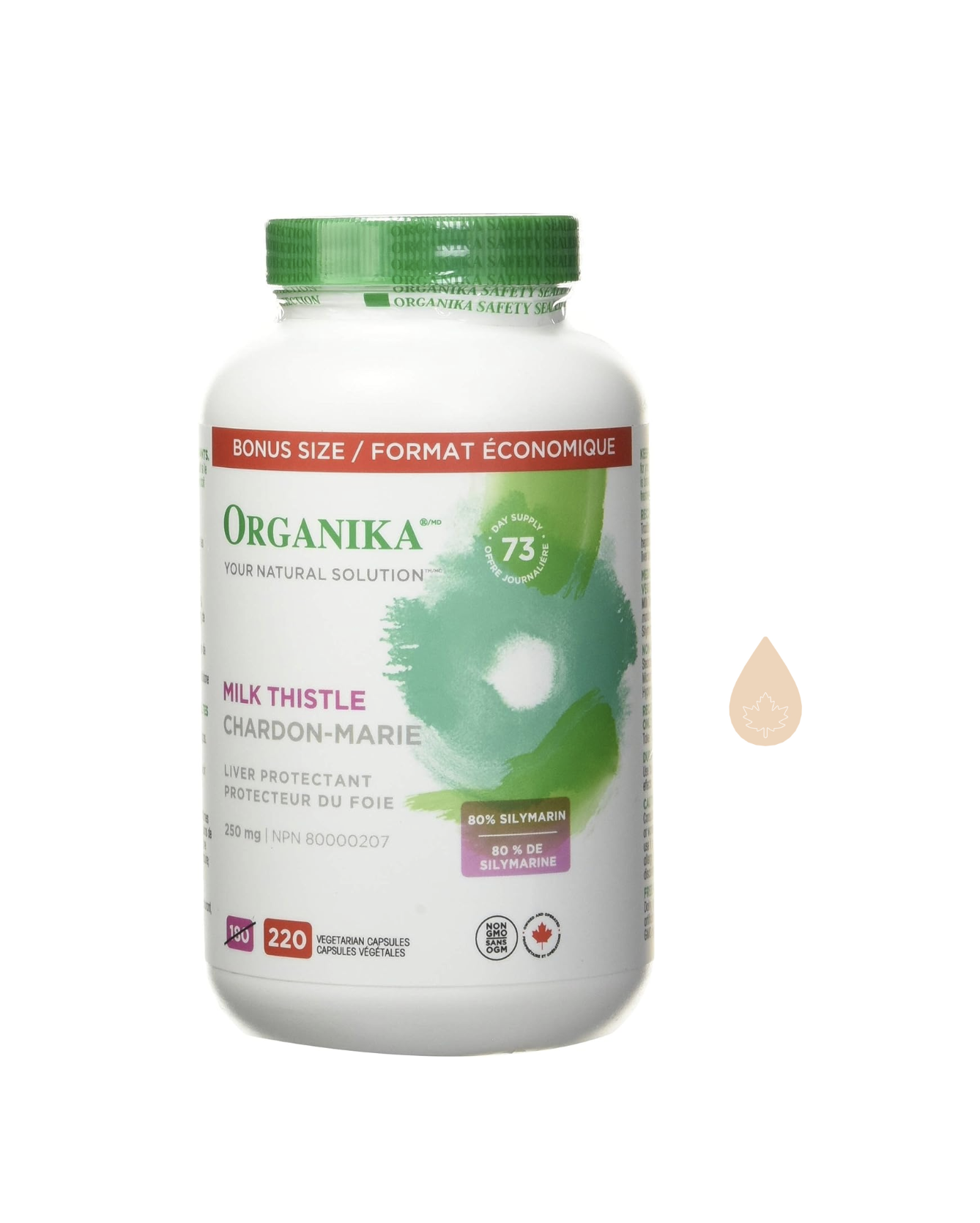 Organika 밀크 씨슬 250mg 220정