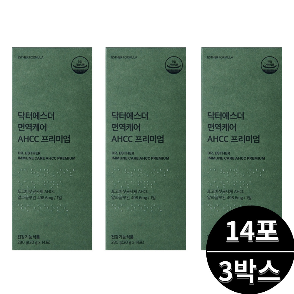 닥터에스더 면역케어 AHCC 프리미엄