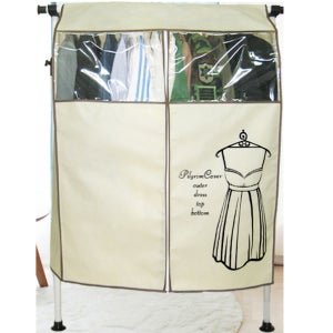 필그림 국산 부직포 행거커버 Big 드레스 옷커버 5종 원피스 80cm, 1개