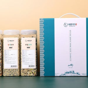 국산 잡곡선물세트 개별 포장 기업 단체 17곡 바른곡식