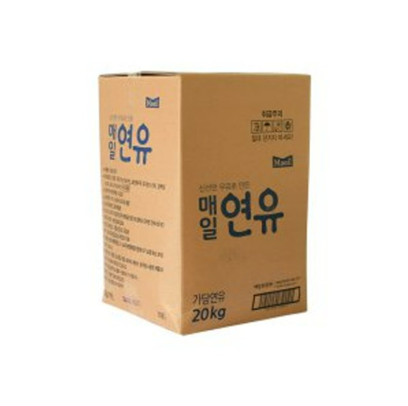 매일유업 매일 연유 20kg 박스 업소용 대용량 가당연유 빙수시럽