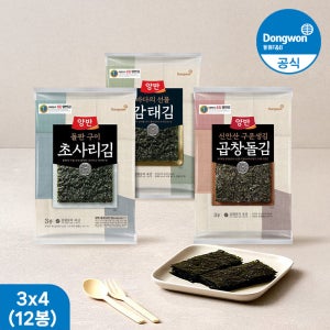 동원 양반 프리미엄 전장김 초사리김 감태김 구운생김 곱창김 12봉