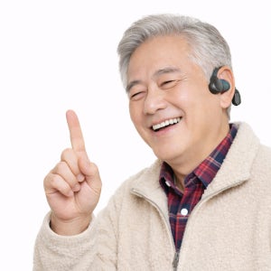 캔디 BE-22 골전도 음성증폭기 블루투스 난청 보청용 소리증폭 이어폰
