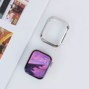 엔터콘 애플워치 베젤링 슬림 메탈 커버 스텐 케이스 10 9 SE 2 울트라 2 8 7