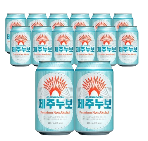 무알콜 맥주맛 제주누보 355ml x12캔 논알콜맥주 제주맥주