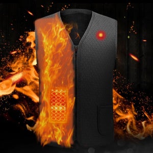 K2 발열조끼 골프 낚시 등산 조끼 발열 패딩 보조배터리 포함 남녀공용