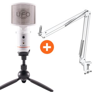 인프라소닉 UFO mini 화이트 + 마오노 B01 굴절 스탠드 패키지