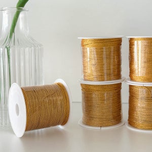 금사실 금실 장식포장끈 31m