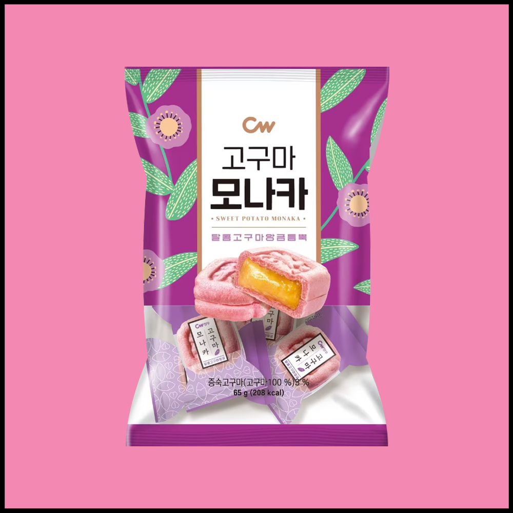 청우식품 고구마 모나카 옛날과자 전통간식