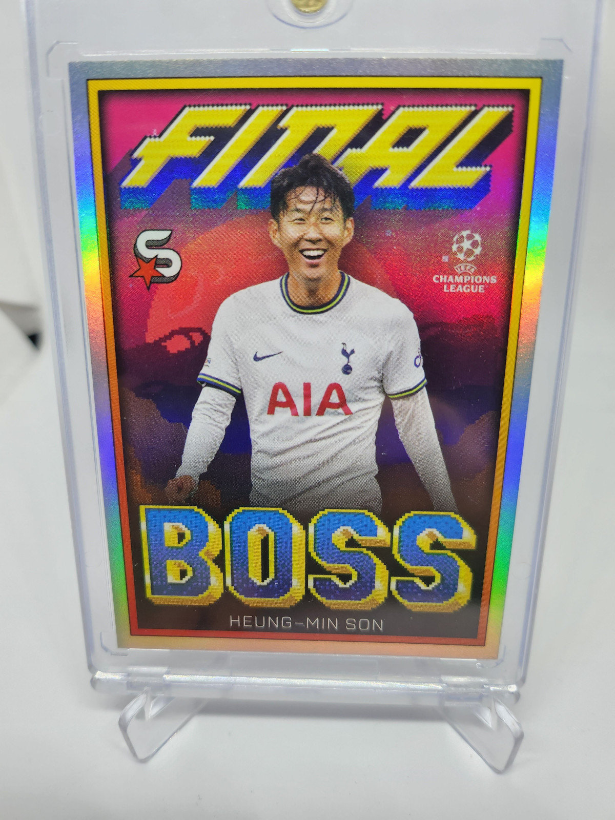 2022 Topps CC Superstars Final Boss 손흥민 카드 EPL 축구카드
