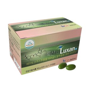 [선물용 돋보기 증정] [한국디아이] Luxan 룩산 600mg 눈영양제, 루테인, 30캡슐