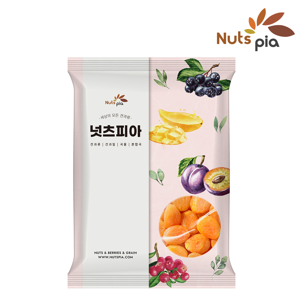 건살구 1kg 반건조 말린 소프트 무설탕 건과일 말랭이