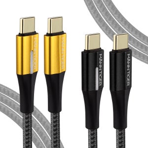 1+1 만타이거 제니스 100W PD CtoC타입 초고속 충전케이블