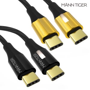 [N배송] 1+1 만타이거 제니스 100W PD C to C타입 초고속 충전케이블