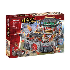 옥스포드 JK34619 영웅 이순신 장군성 피규어 모형 블럭