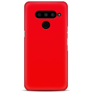 LG X6 케이스 레드 심플