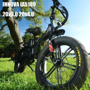 자전거타이어 INNOVA-5189 팻 바이크 타이어 20x3.0 20x4.0 지형 강력한 전기 자전거 오리지널 와이어 산악 스노우