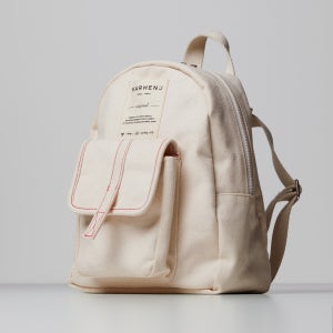 마르헨제이 마크백 대학생가방 여성백팩 캔버스백 2컬러