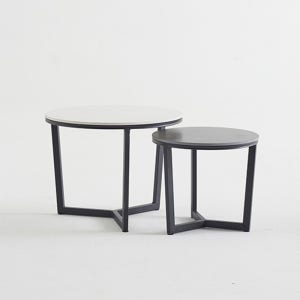 몽뜨 I 오브제 테이블 세라믹거실테이블