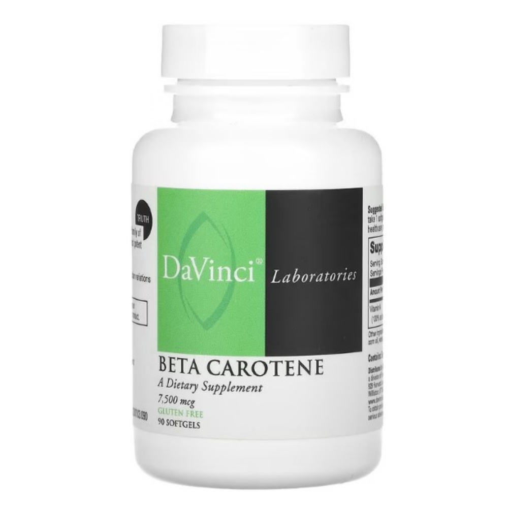 DaVinci <b>Laboratories</b> of Vermont x <b>베타 카로틴</b> 7,500 mcg 90정