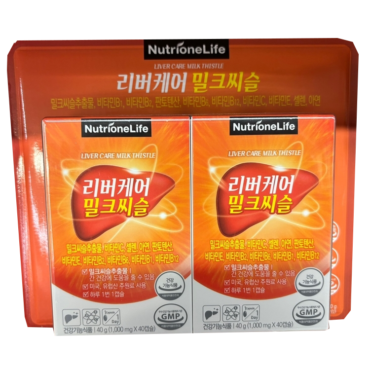 밀크씨슬 간건강케어 제품 이미지