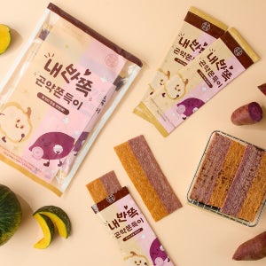 호박자색고구마 내반쪽 곤약쫀드기 10개입