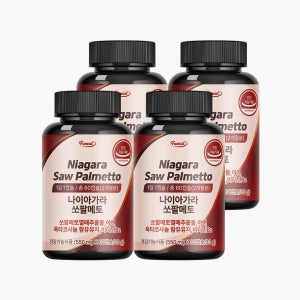 퍼니트 나이아가라 쏘팔메토 로르산 60캡슐, 4개