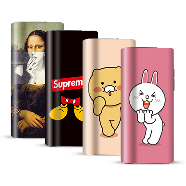 글로 하이퍼 에어 glo hyper air 스킨 스티커 케이스 인트로