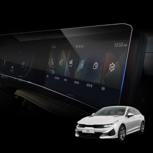 메이튼 더 뉴 K5 페이스리프트 튜닝 네비 공조기 필름 세트 고광택