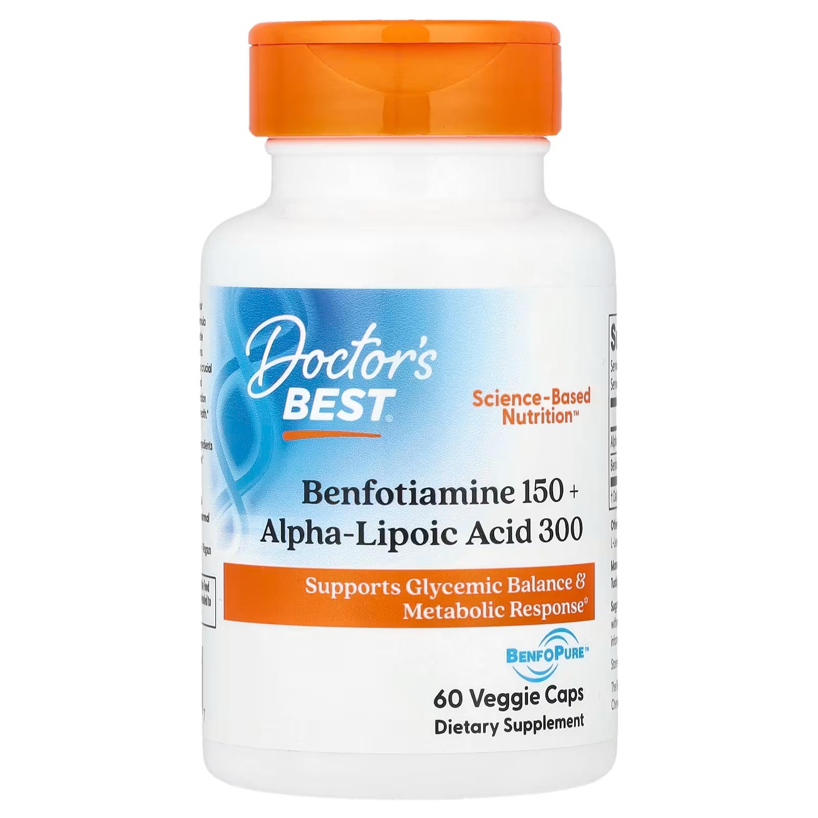 닥터스베스트 <b>벤포티아민 150</b> 플러스 알파리포산 300 베지캡슐 60정