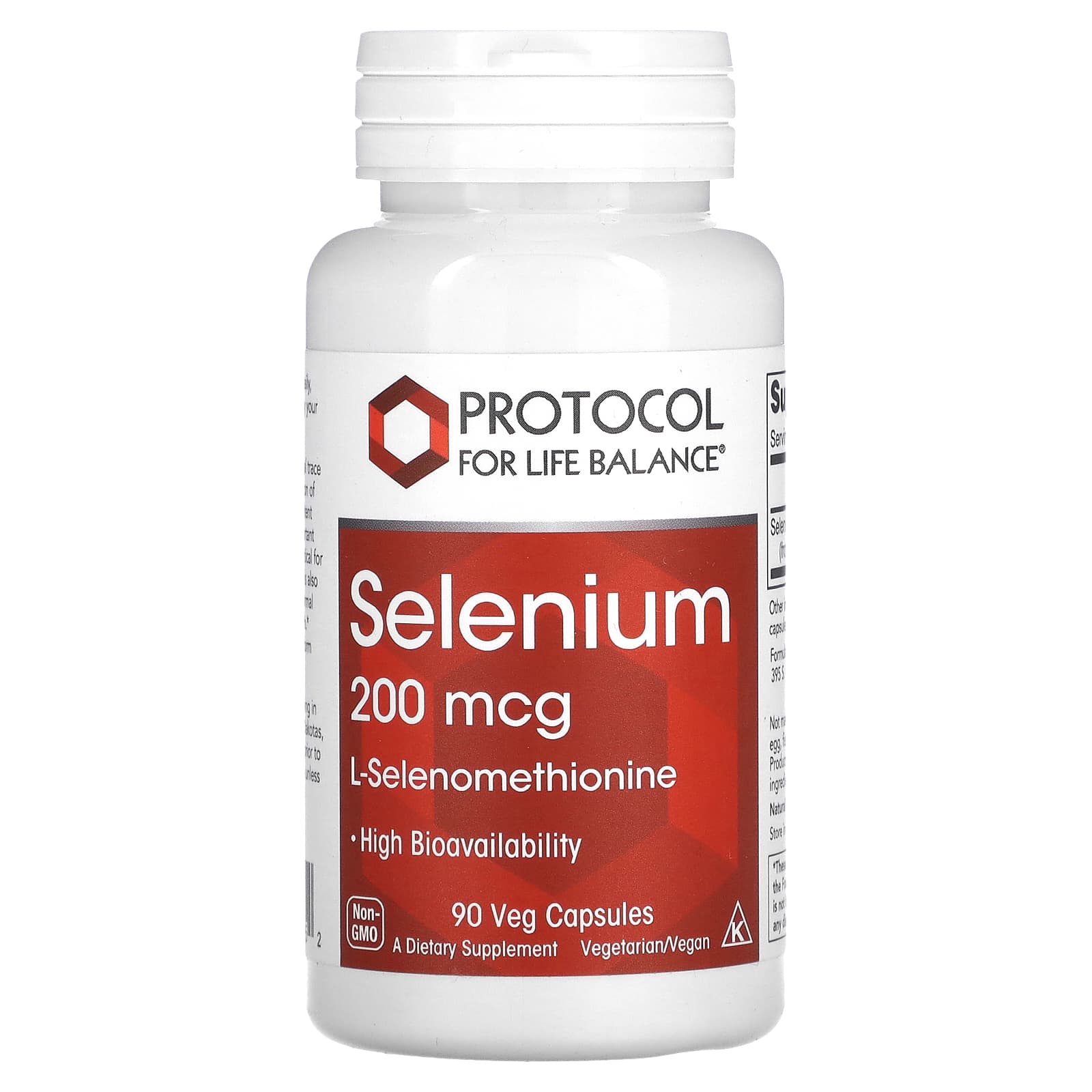 프로토콜<b>포라이프</b>밸런스 <b>셀레늄</b> 200 mcg L-Selenomethionine 90 베지캡슐