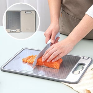 [소음 칼집적은] 야무진 스텐도마 스테인레스304 이유식 주방 양면