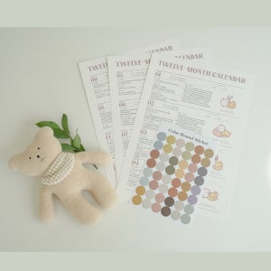 [초보 엄마 아빠 달력] 코오낸내 육아 캘린더 신생아 디데이 달력 코코낸내 기본(자석O)